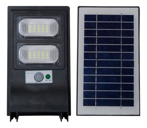 2 Pz Lampara Led Solar 20w Para Exteriores 15hr Luz Nwls20p