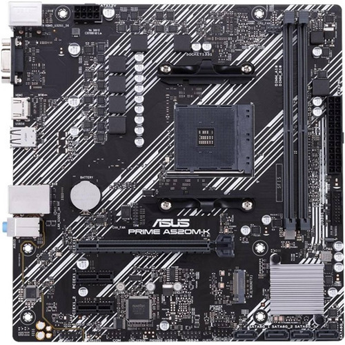 Placa Madre Asus Amd Prime A520m-k Am4