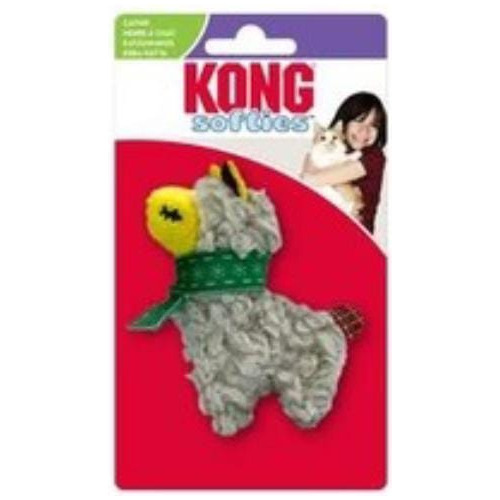 Kong Holiday Softies Scrattles Llama Crujiente Con Catnip