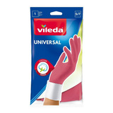 Guantes De Latex Multiuso Vileda Universal Algodón Interior Talle L / 9