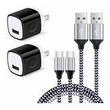 Cargador De Pared Usb Tipo C Enchufe 5v 1a Adaptador De...