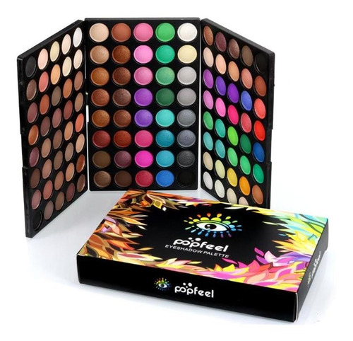 Profissional 120 Cores Eyeshadow Palette Matte