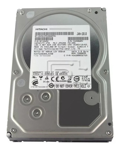 Disco Rigido 2tb Hgst Hitachi Pc Dvr San Fernando 