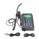 Fwefww Teléfono Con Cable Ht910 Call Center Con Auriculares