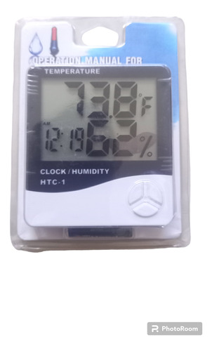 Termohigrometro Digital , Humedad, Reloj, Alarma, Temperatur