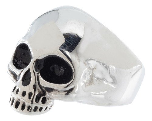 Anillo Calavera Sin Mandibula Acero Quirúrgico 316l Hombre