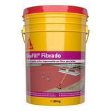 Sikafill Fibrado Membrana Liquida Impermeabilizante 20kg Color Rojo