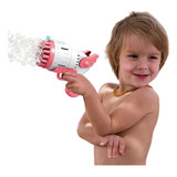 Pistola De Burbujas 12 Agujeros Infantil Maquina Burbujas Gs