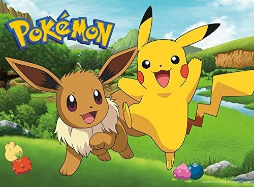 Pokémon Pikachu Eevee Spring De Buffalo Games, 100 Unidades