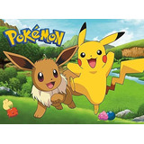 Pokémon Pikachu Eevee Spring De Buffalo Games, 100 Piezas