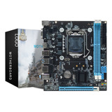 Placa-mãe H81 Micro-atx Lga1150 2 Ddr3 16 Gb Para Gravação .