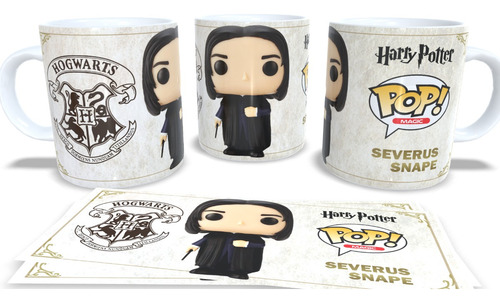 Caneca Personalizada Severus Snap Funko Personagens 325ml