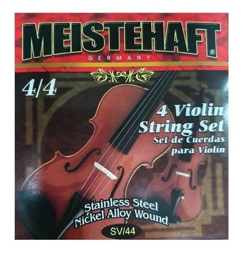 Set De Cuerdas Violin 4/4 Meistehaft