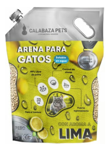 Arena Calabaza Lima 10 Kg