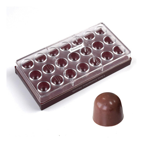 Poliarbonato De Molde De Chocolate Forma De Bala Para Chocol