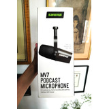 Microfone Shure Mv7 Dinâmico  