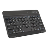 Mini Teclado Slim Bluetooth Portátil Recarregável Silencioso