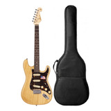 Kit Guitarra Sx Stratocaster Sstashr Swamp Ash Tortoise Capa