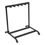 Soporte Rack Plegable Para 5 Guitarras Gator Rok-it 5x Color Negro