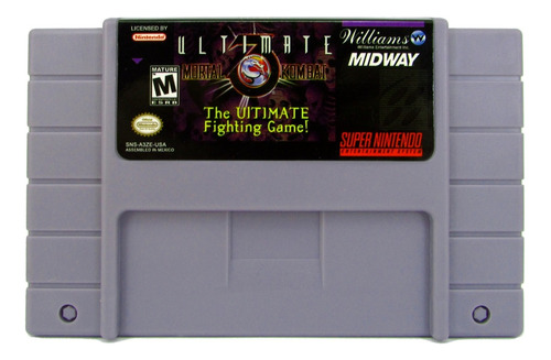 Ultimate Mortal Kombat Para Super Nintendo Cartucho Snes