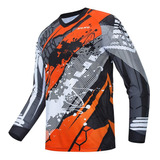 Camiseta De Montaña Hotlion Cycling Down-hill Para Hombre Mo