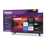 Smart Tv Roku 40  Full Hd 1080p Con Control De Voz Y Pantall