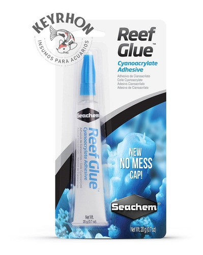 Seachem Reef Glue Adhesivo Corales Acuarios Marinos Envios