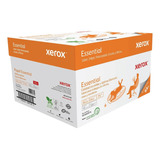 Hojas Blancas Carta Xerox Essential Caja C/10 Paq De 500 C/u Color Blanco