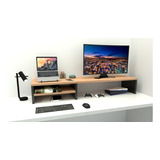 Suporte 90cm Monitor Mesa Setup Gamer Home Office