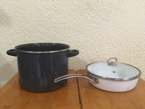 Olla Y Sartén Con Tapa