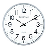 Reloj De Pared Eurotime 29/1118.01 Fondo Blanco  Casiocentro