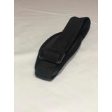 Clip Protector Calzado Moto Regulable Con Velcro Negro