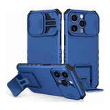 Capa Armadura Compativel Samsung S21fe S22 S20fe A53 Azul