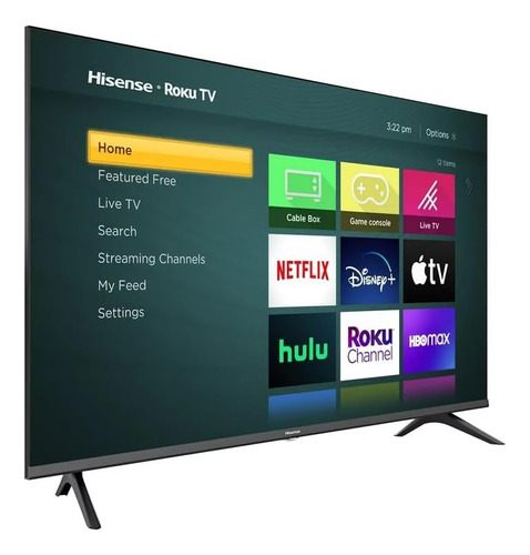 Hisense 43 4k Ultra Hd Roku Smart Led Tv Hdr 43r7e