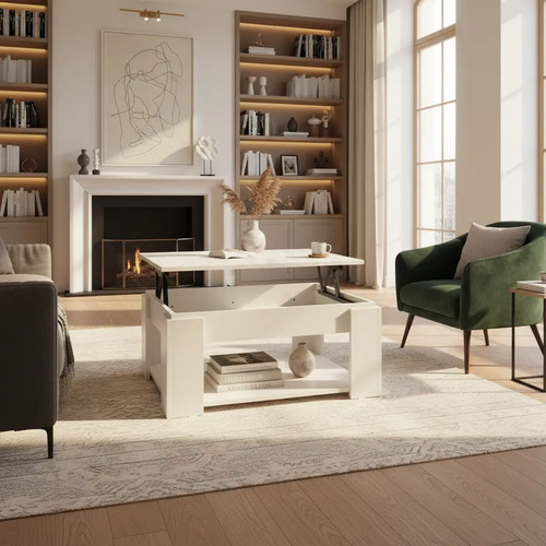 Mesa Ratona Elevable Nordica - Melamina 18mm