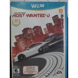 Juego De Wiiu Need For Speed Most Wanted En Excelente Estado