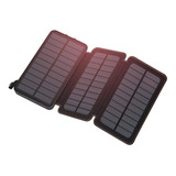 Cargador Solar 10000mah Banco De Energia Power Bank Usb Dual