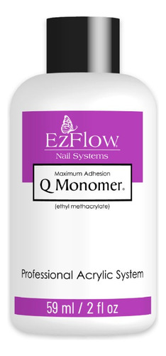 Monomero Ezflow Liquido Acrilico Uñas Acrilicas X 59 Ml