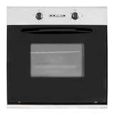 Horno Elect Domec Acero Inox 60x60cm Tipo Gastronomico Hexgv Color Negro