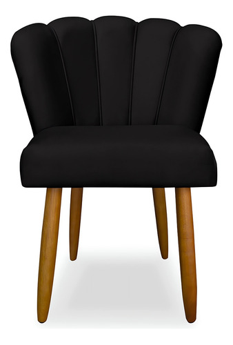 Cadeira Poltrona Pétala Para Penteadeira Mesa De Jantar Luxo