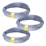 Arame Galvanizado Espera Energia Fio 18 Bwg (1,24mm) 3kg 