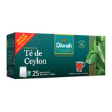 Té Negro Puro De Ceylon Premium Dilmah - 25 Bolsitas