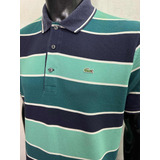 Chomba Lacoste Striped Green Talle 5