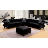 Sillon Sofa Esquinero Chesterfield 3.50 X 3.50 + Puf Movible