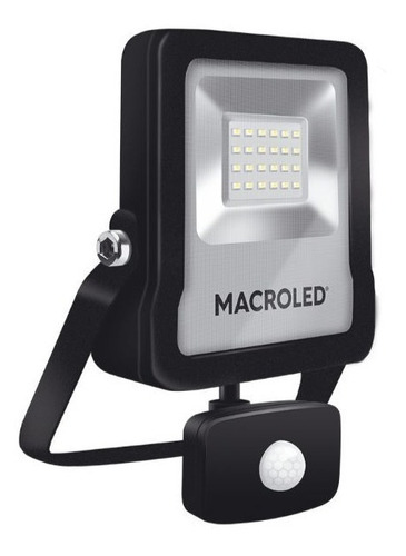 Reflector Led Pro 20w Sensor De Movimiento Macroled