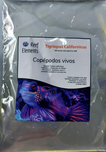 Copepodos Vivos Tigriopus Californicus Microfauna Marina