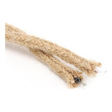 Vintage Hemp Rope Twisted Pair Electrical Cable Di
