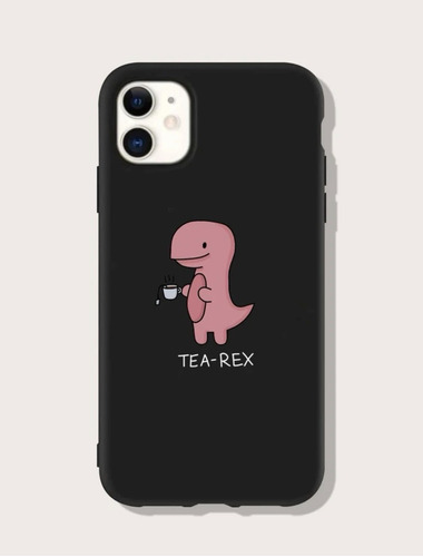 Funda Para iPhone Con Diseño De Dinosaurios De Colores