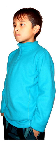 Buzos Niños Micro Polar Grueso Abrigo - Jeans710
