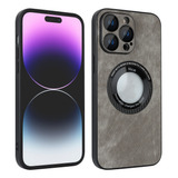 Funda De Teléfono Retro Con Cargador Inalámbrico Para iPhone